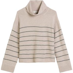 Marc O'Polo Trui  taupe / donkergroen