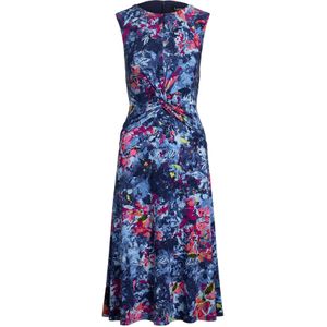 Lauren Ralph Lauren - Jurk 'CLASSIC' - Navy - 3/4 Lengte - Mouwloos