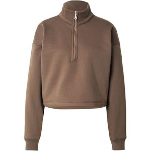 Girlfriend Collective Sportief sweatshirt  bruin