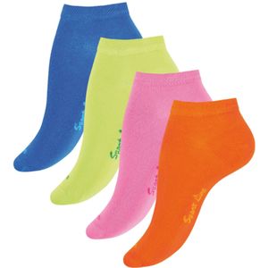 Cotton Prime Sokken  blauw / limoen / oranje / pink