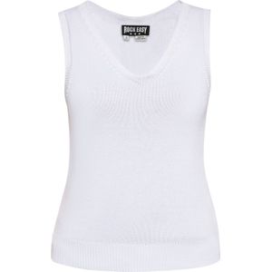 ROCKEASY Gebreide top  wit