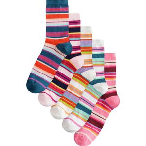 Next Sokken  petrol / rosa / rood / wit