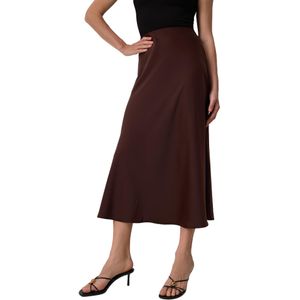 Touche Prive Rok  chocoladebruin