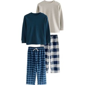 Next Nachtkledij  blauw / donkerblauw / lichtgrijs