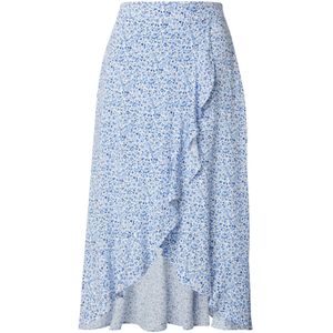 Hailys Rok 'Jo44la'  saffier / lichtblauw