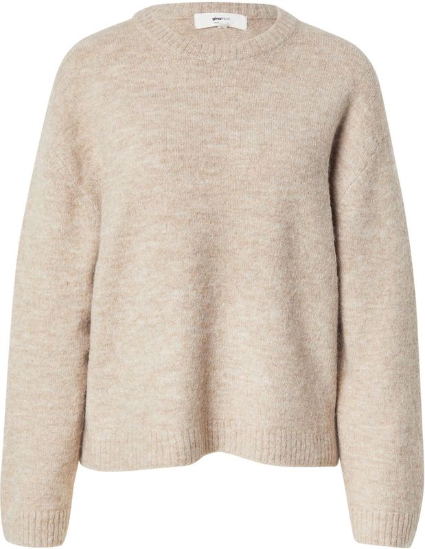 Gina Tricot - Oversized - Gebreide Pullover - Met Linnen