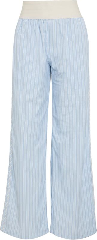 ADIDAS ORIGINALS Broek 'Ess'  lichtblauw / wit