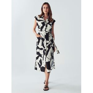 Willa Blousejurk 'KOBE'  zwart / wit