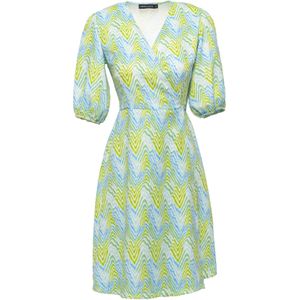 FRESHLIONS Zomerjurk 'Sunny'  blauw / groen / lichtgroen
