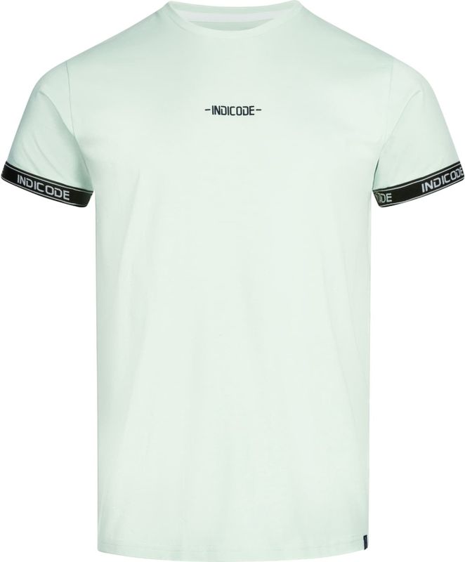 INDICODE JEANS - Shirt 'Lutzy' - Pastelgroen - T-shirt