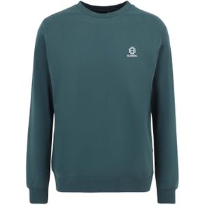 Oldskull Sweatshirt 'Basic Oldskull 25'  petrol / wit