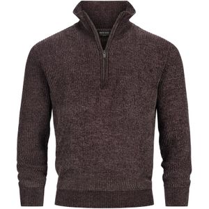 INDICODE JEANS Trui 'INHunch '  donkerbruin