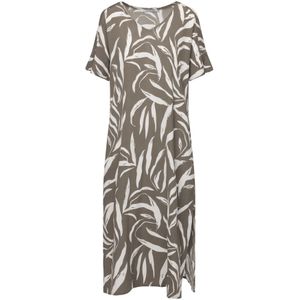 Quiosque Jurk  bruin / wit