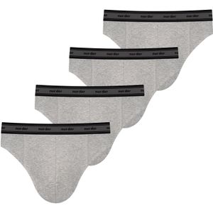 Nur Der Slip  grijs gemêleerd / zwart