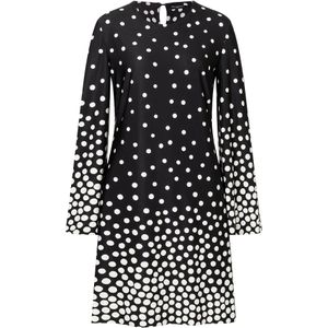 Ana Alcazar Jurk 'Surya'  zwart / wit