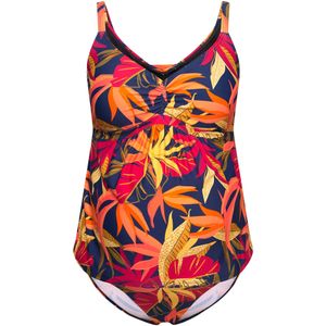 Ulla Popken Badpak  indigo / gemengde kleuren