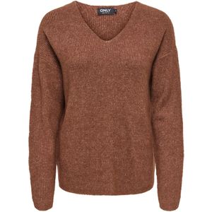 Onlcamilla - Gebreide Pullover - V-Hals - Lange Mouwen - Regular Fit