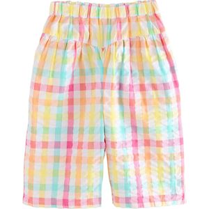 Next Broek  pastelblauw / pasteelgeel / pasteloranje / wit