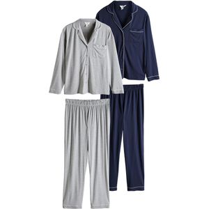 The Set Pyjama  navy / grijs