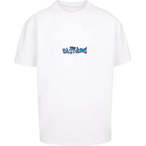 2Y Premium Shirt 'Graffiti'  blauw / rood / wit