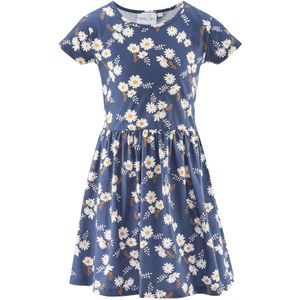 happy girls Jurk  donkerblauw / oranje / wit