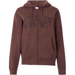 GAP Sweatvest 'Heritage'  bruin / zwart