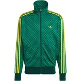 ADIDAS ORIGINALS Sweatvest 'Firebird'  geel / smaragd / donkergroen