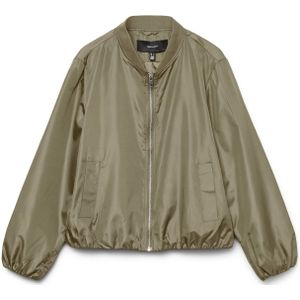 Vmlee - Jas - Kort - O-hals - Lange Mouwen - Ritssluiting - Volledig Gevoerd