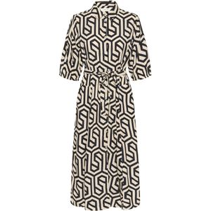 Cream Blousejurk 'Tiah'  beige / zwart