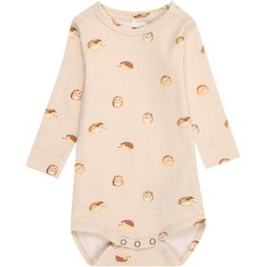 Biologisch Katoen - Romper - Lange Mouwen - Ronde Hals - Drukknoopsluiting