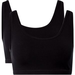 Schiesser - Uncover - BH - Zwart - 2 Pack