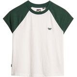 Superdry Shirt 'Essential'  navy / wit