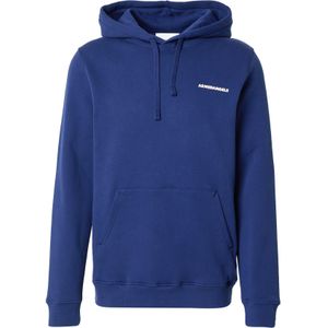 ARMEDANGELS Sweatshirt 'PAARLO FREE SWIM'  navy / wit