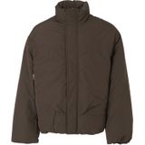 Onsjosh - Puffer Jacket - Winterjas - Hoge Hals - Lange Mouwen - Kort