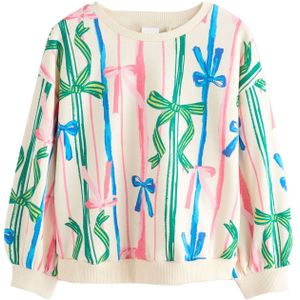 Next Sweatshirt  ecru / blauw / groen / rosé