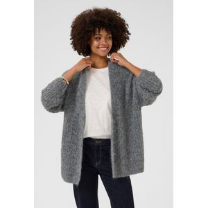 CULTURE Gebreid vest 'CUbrava'  grijs