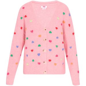 MYMO Gebreid vest  gemengde kleuren / rosé