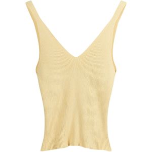 MELA Gebreide top 'RHADA'  geel