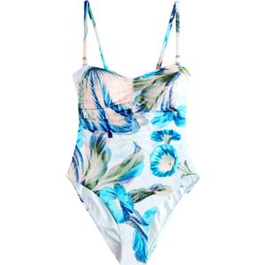 Next Badpak  azuur / aqua / groen / wit