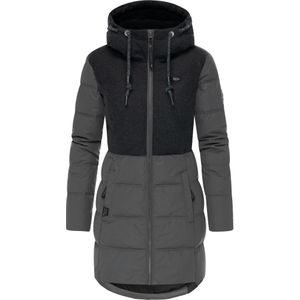 Ragwear Wintermantel 'Ashani'  grijs / zwart