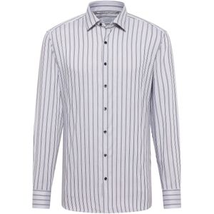 ETERNA Zakelijk overhemd  lichtgrijs / zwart