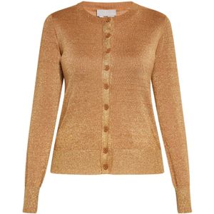 DreiMaster Klassik Gebreid vest  camel