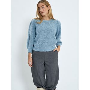 minus Trui 'Jennie'  blauw gemêleerd