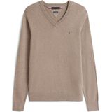 Tommy Hilfiger - Regular Fit - Pullover - Mêlee - Mix van Katoen en Kasjmier