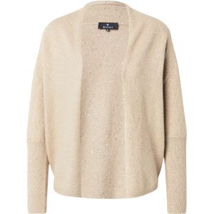 monari Gebreid vest  cappuccino