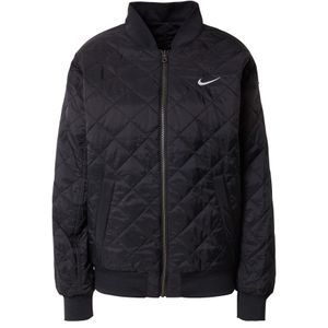 Nike Sportswear Tussenjas  zwart / wit
