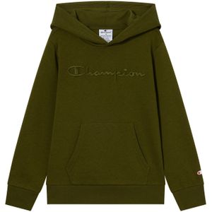 Champion - Authentic Athletic Apparel - Sweatshirt - Olijfgroen - Capuchon