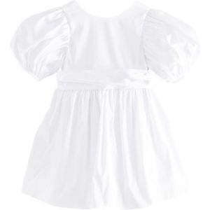 Next - Jurk - Wit - Knielengte - Normale Pasvorm - Halve Mouw