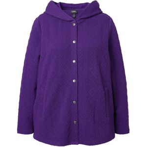 Ulla Popken Sweatvest  donkerlila