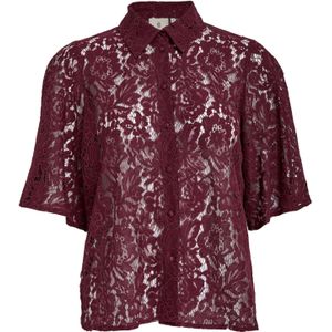 Peppercorn Shirt 'Lola'  wijnrood